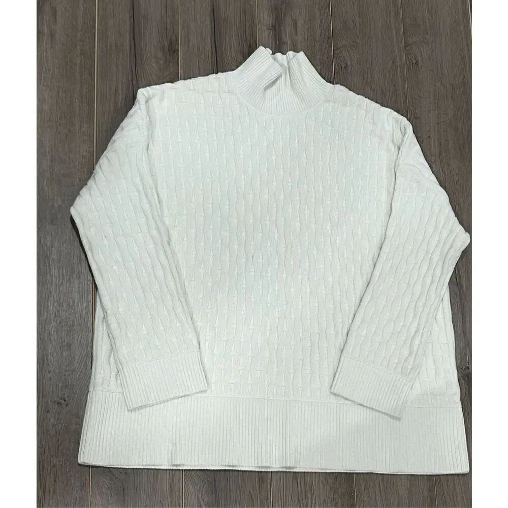 Lululemon Cable-Knit Oversized Crewneck LARGE